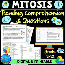 Key stage 3 worksheet to identify when cell division occurs. Good News Cell Division Reading Comprehension Worksheet Mitosis And Meiosis Science Answer Key Mitosis Questions Practice Cell Division Khan Academy Talking About Mitosis Worksheet Answer Key Chart We Ve Collected