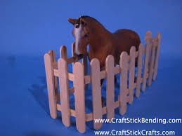 Do it yourself horse fence. 15 Cute Horse Crafts For Kids