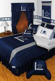 Dallas is a terrible idea! 7 Bed Room Ideas Dallas Cowboys Bedroom Dallas Cowboys Room Cowboy Room