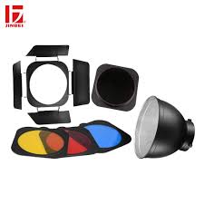Save on all barn lighting styles. Jinbei Jb A Accessories 7 9 20cm Standard Reflector Bowens Mount And Barndoor Barn Door With Honeycomb Grid 3 Color Filter Gels Set For Studio Strobe Flash Light Shutter Shop