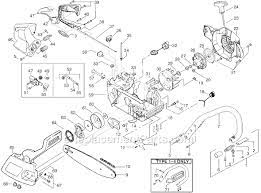 Poulan 2550 Type 5 Gas Chainsaw Schematics Page A Gas Chainsaw Chainsaw Gas