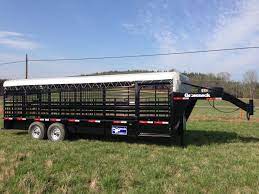 Gooseneck Cattle Trailer Cattle Trailers Livestock Trailers Stock Trailer