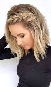 Braided Hairstyles Hair Waves Short Hair Updo Loose Waves Hair