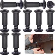 Furniture leg with a 32mm diameter. Keadic 25 Pieces Black M6x16 Socket Head Screws Bolts Barrel Nuts Kit Binding Screws Posts For Baby Bed Furniture Scrapbook Photo Alb