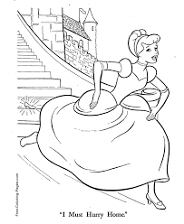 Cinderella coloring pages on Coloring-Book.info