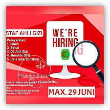 Loker solo 2018# loker solopos #loker solo wanita #loker solo paragon# loker solo olx# loker solo part time berita loker solo lowongan kerja bank solo. Lowongan Kerja Staf Ahli Gizi Rs Islam Surakarta Yarsis Loker Swasta