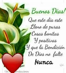 Buenos Dias Mi Amor Q Disfrutes Un Dia Maravilloso Y Lleno De Bendiciones Buenos Dias Amor Frases De Buenos Dias Saludos De Buenos Dias