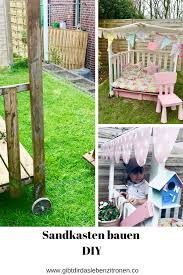 Wenn Gartentraume Wahr Werden Sandkasten Diy Sandkasten Diy Sandkasten Sandkasten Bauen