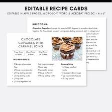 Download this basic printable recipe card template in microsoft word format. Pin On Projects To Try