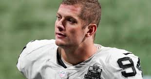Las vegas raiders defensive end carl nassib comes out in post on instagram; Z6d Icmz4eywwm