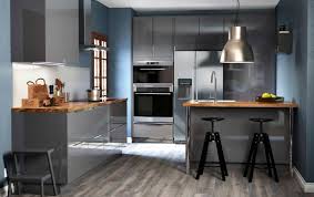 Resultat De Recherche D Images Pour Cuisine Ikea Ringhult Gris Grey Kitchen Interior Interior Design Kitchen Kitchen Interior