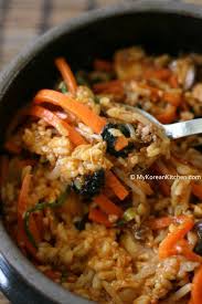 Bibimbap Korean Mixed Rice With Meat And Assorted Vegetables Recipe Asian Recipes Recipes Asian Dishes
