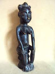 VINTAGE GURO Guru QUEEN African Carving Statue!! | eBay