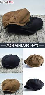 Men Vintage Beret Hats Men Vintage Mens Hats Fashion Mens Accessories Hats