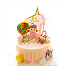 Simple easy valentine love cake or happy birthday cake wife design ideas decorating tutorials video chocolate fondant recipe by rasna @rasnabakes elearning. Happy Birthday Cake Topper Cartoon Cupcake Toppers Birthday Party Dessert Valentine S Decoration For Kids Party Baking Supplies Cake Decorating Supplies Aliexpress
