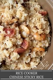 Rice Cooker Chinese Sticky Rice A Day In The Kitchen Recipe In 2020 Sticky Rice Recipes Sticky Rice Rice Cooker Recipes