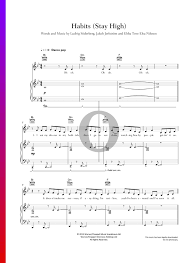 We did not find results for: Habits Stay High Noten Klavier Gesang Gitarre Pdf Download Streamen Oktav