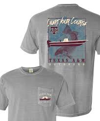 Texas A M Aggies Chart Your Course Plus Size Pocket