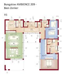 Moderner Bungalow Grundriss Ebenerdig Mit Flachdach Architektur Innenhof 3 Zimmer 200 Qm Kuche Offen U Form Haus Bungalow Fertighaus Bungalow Bungalow