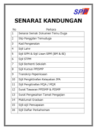 Layak mendapat pinjaman mara pengiktirafan : Senarai Kandungan