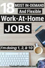 25 Best Stay At Home Mom Jobs In 2021 I Do 1 I Love It Work From Home Jobs Mom Jobs Legitimate Work From Home