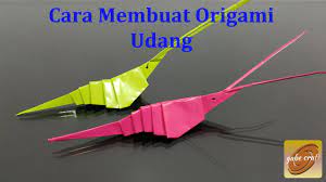 Cara melipat handuk seperti di hotel, rapih dan hemat ruang tutorial how. Origami Udang Cara Membuat Udang Dari Kertas Origami Hewan Youtube