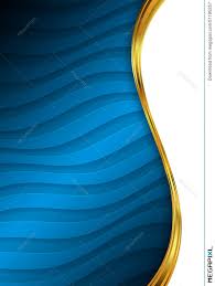 The best selection of royalty free royal blue and gold wedding invitation card vector art, graphics and stock illustrations. Blue And Gold Abstract Background Template For Website Banner Business Card Invitation Illustration 51195257 Megapixl