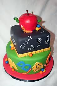 Teacher Inspired Class Teacher Birthday Cake For Teacher Schools Out Teacher Cakes School Cake Cake