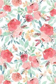 Pin By Dolores Marshall On خلفيات In 2020 Floral Watercolor Watercolor Wallpaper Floral Painting