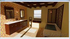 bathroom design, architect software