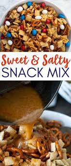 Sweet And Salty Snack Mix Salty Sweet Snacks Salty Snacks Mix Snack Mix
