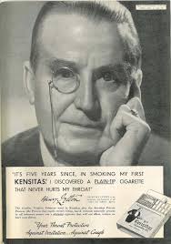 Tobacco farmers visit funeral home in 1946 ad