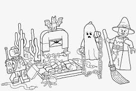 Lego Halloween Coloring Pages Risunok