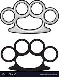 Brass Knuckles Royalty Free Vector Image Vectorstock Affiliate Royalty Knuckles Brass Free Ad Vector Free Free Vector Images Vector