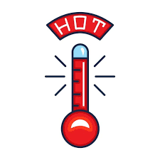 Hot Thermometer Illustration Art Print By Pixaroma X Small Illustration Art Art Prints Illustration