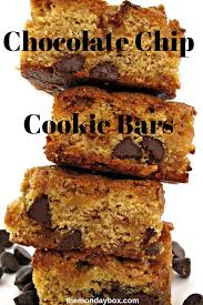 Chocolate Chip Cookie Bars With Incredibly Long Lasting Chewiness Recipe Chocolate Chip Cookies Chocolate Chip Cookie Bars Cookie Bars