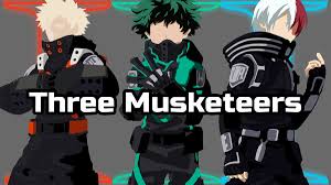 Boku no hero academia is also known as my hero academia. Three Musketeers Boku No Hero Academia On Behance