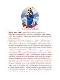 Santa sara kali é protetora das mulheres com dificuldades de engravidar. Santa Sara Kali Oracao Santo