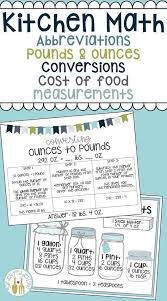 Kitchen Math Consumer Math Family And Consumer Science Classroom Games High School