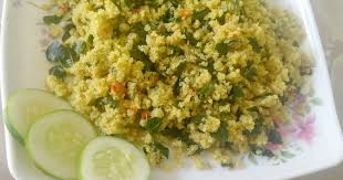 Serve with meat, peppered chicken or kuli kuli. Dambun Shinkafa Recipe By Khayrees