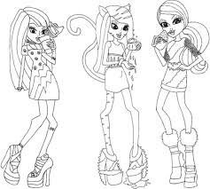 Wondering what would these monster high characters look like when they were a baby? Monster High Coloring Pages Baby Coloring Home