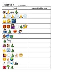 Virtual holiday trivia questions 1.q u e s ti o n : Emoji Holiday Songs By Elementary Science Resources Tpt