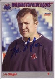 Lee Slagle 2005 Choice Wilmington Blue Rocks #25 (Autograph)