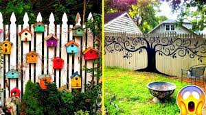 To block their view, privacy fence ideas range from standard wood to diy fences made of stone. Beautiful Diy Fence Decorations Creative Fences Youtube