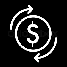 Best place of free vector for free download. Dollar Arrows Vector Icon Black And Stock Vector Colourbox