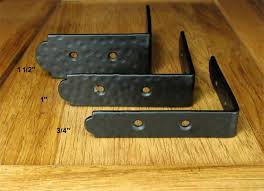 Rustic Hammered Table Edge Corner Brackets 3 4 High Incl Rustic Head Screws Decorative Corner Bracket Furniture Bracket Rustic Hardware