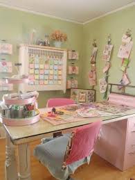 It is a place where i am inspired, free. Shabby Chic Craft Room Pictures Sao Mai Center Sewing Rooms Sewing Organization Sewing Room