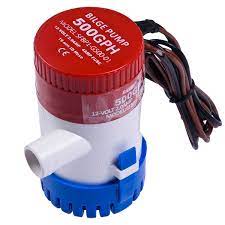 12v 2 0a 500 Gph Electric Bilge Pump Marine Boat Yacht Submersible 3 4 Hose Lancha Accesorios