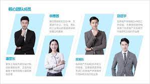 簡報中人物介紹的排版視覺 type setting bfa portrait