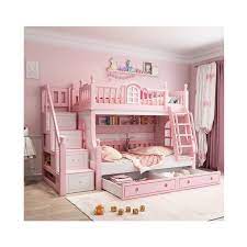 Kids bedroom sets ensembles de chambre à coucher pour jeunes. Foshan Modern Oak Wood Children 3 Foors Bed With Stairs Bunk Beds Kids Bedroom Furniture Sets For Boys Girls Beds Aliexpress